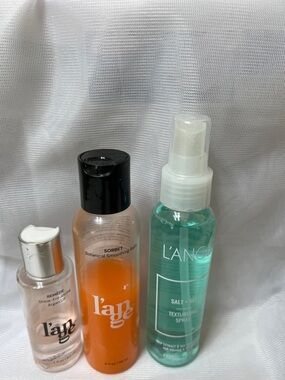 L’ange Sorbet Smoothing Balm , Shine enhancing oil , Texturizing Spray